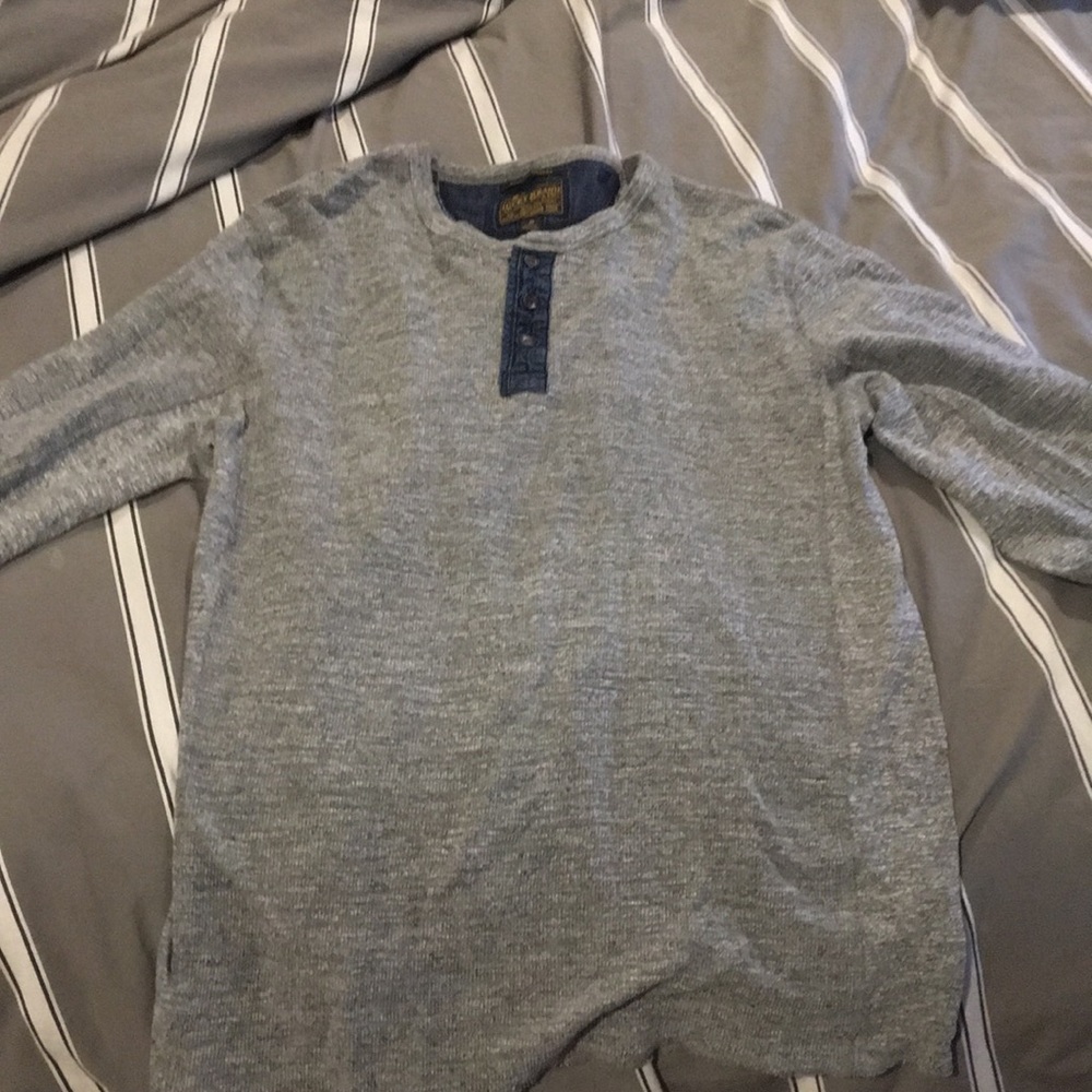 Lucky Brand Mid-Button Up Long Sleeve Shirt